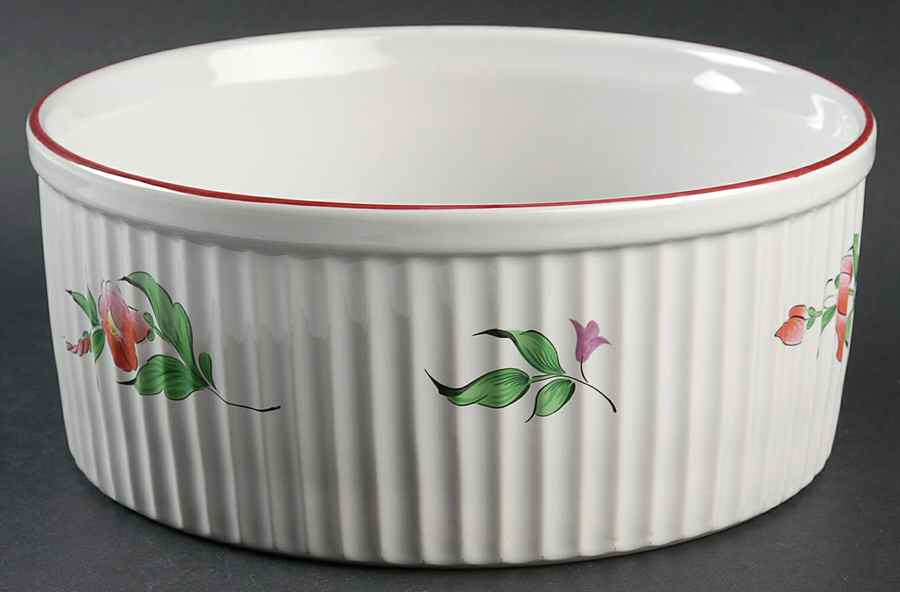 Old Strasbourg (Off White Background) 8" Souffle by Luneville-1