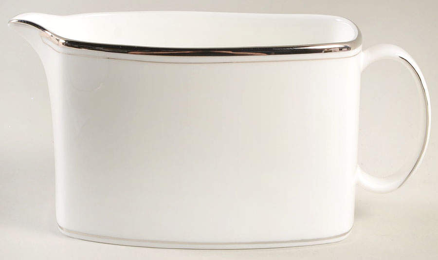 Library Lane Platinum Gravy Boat by Lenox-1