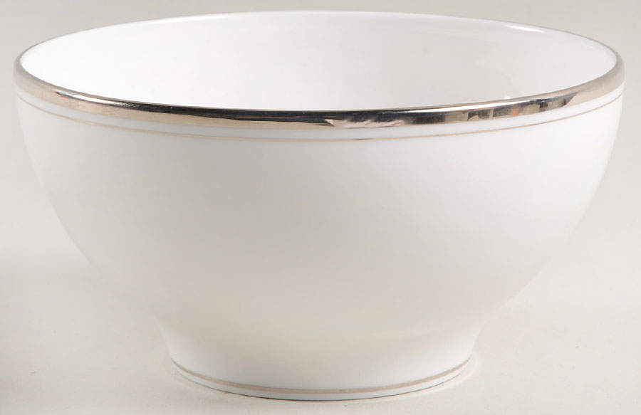 Library Lane Platinum Rice Bowl by Lenox-1