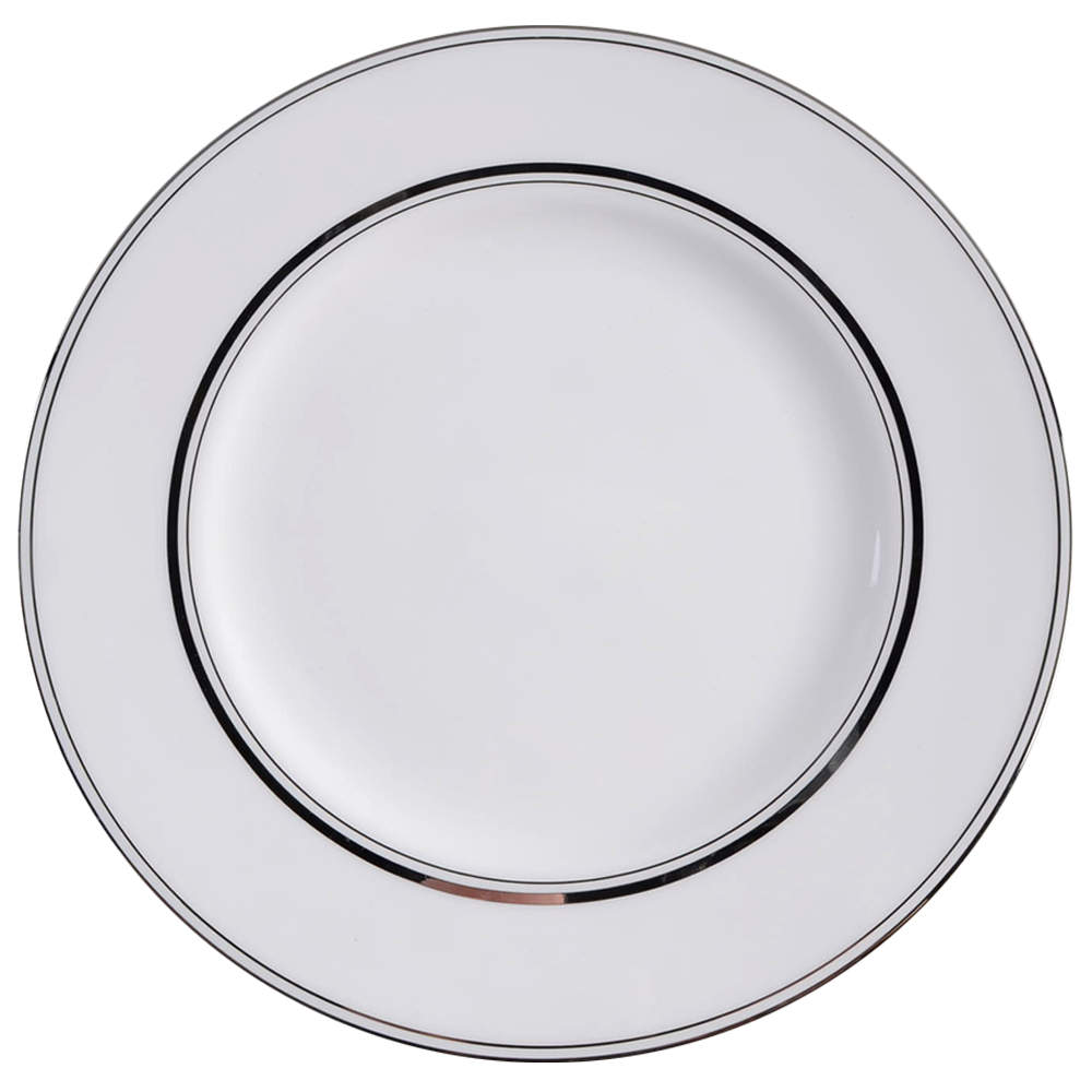 Library Lane Platinum Dinner Plate by Lenox-1