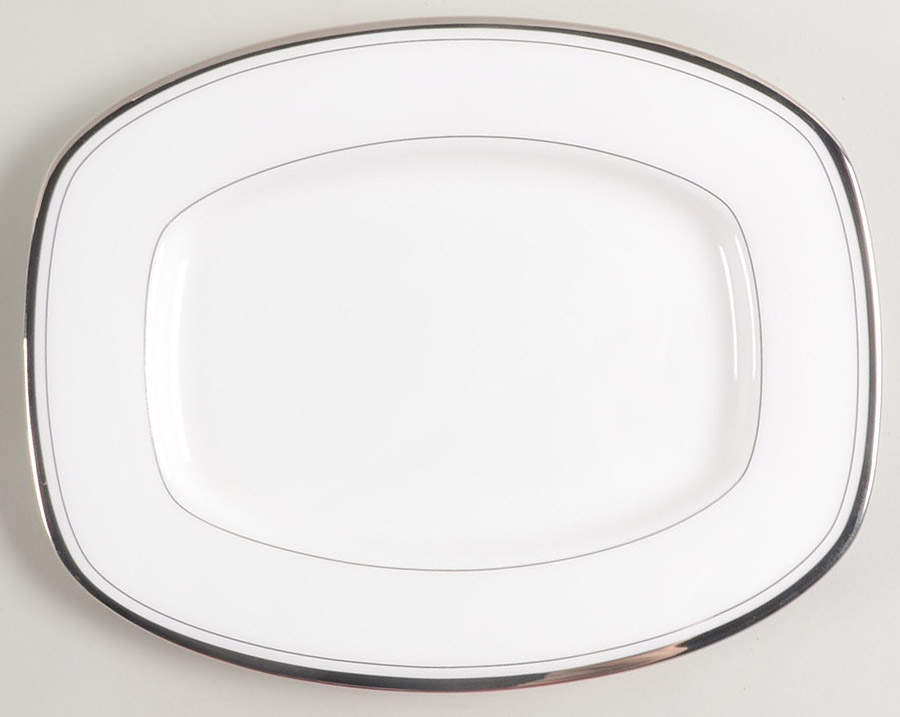 Library Lane Platinum Underplate for Gravy Boat by Lenox-1