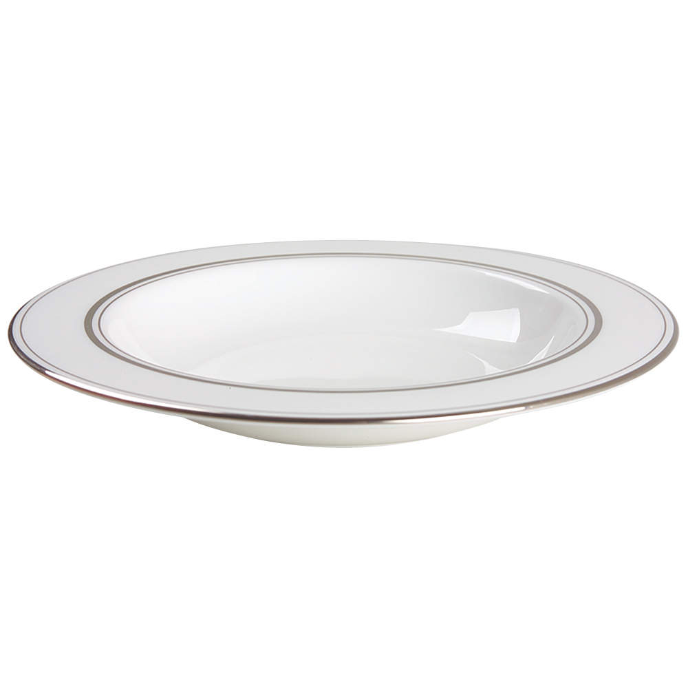 Library Lane Platinum 9" Soup/Pasta Bowl by Lenox-1