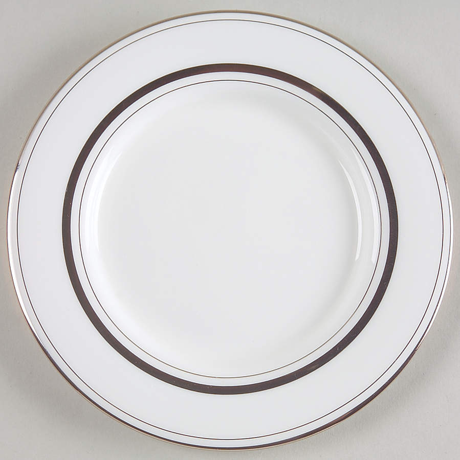 Library Lane Platinum Saucer by Lenox-1