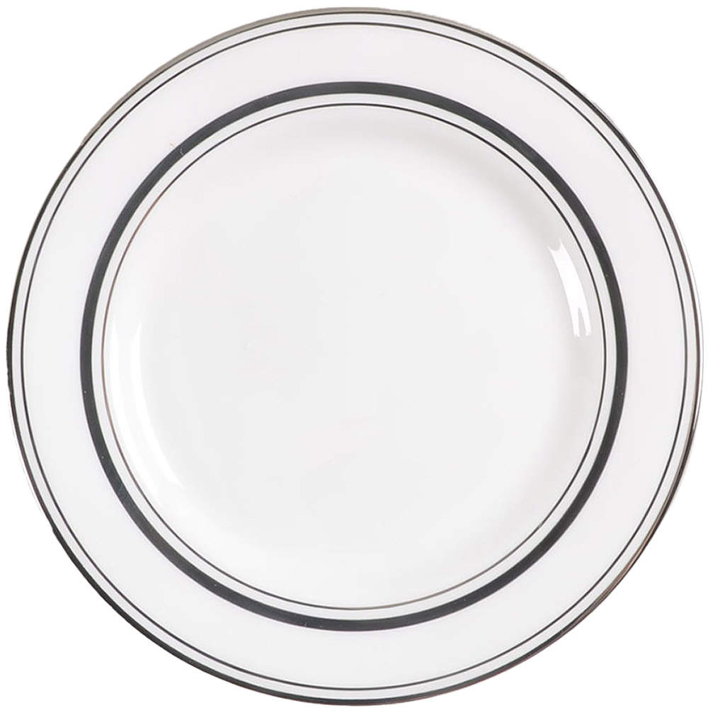 Library Lane Platinum Bread & Butter Plate by Lenox-1