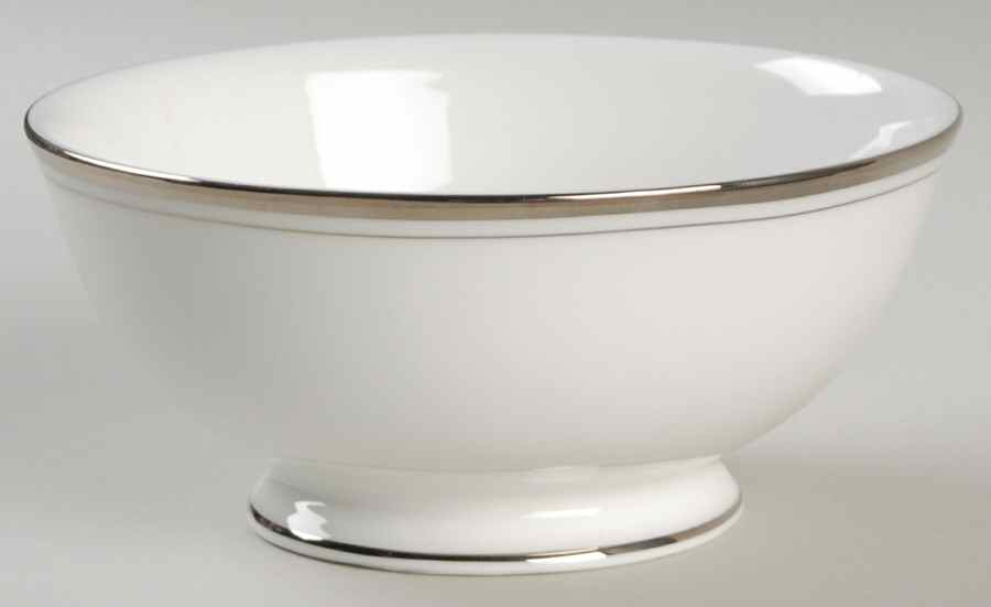 Library Lane Platinum Fruit/Dessert (Sauce) Bowl by Lenox-1
