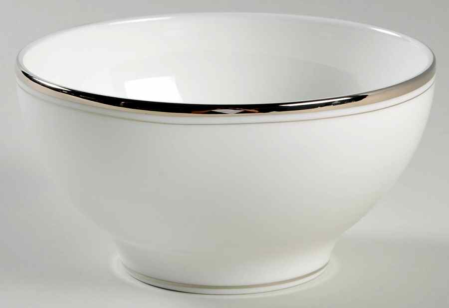 Library Lane Platinum Rice Bowl by Lenox-1