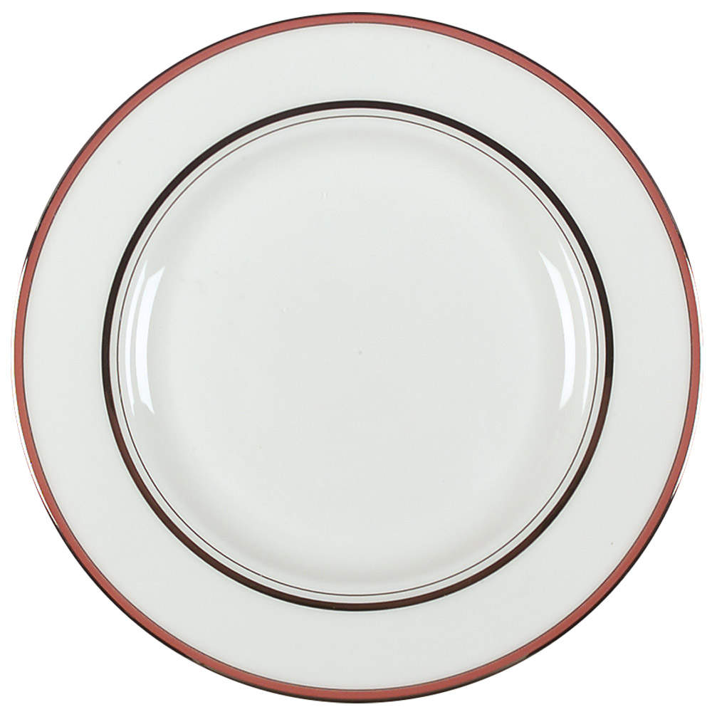 Library Lane Coral Salad Plate by Lenox-1