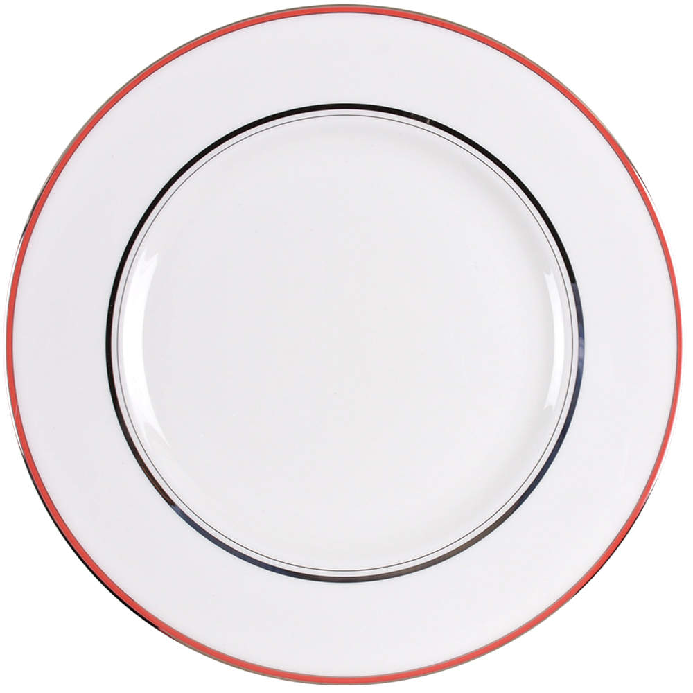 Library Lane Coral Dinner Plate by Lenox-1
