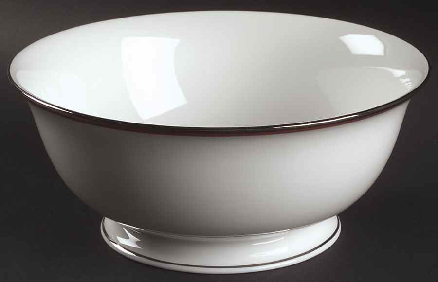 Library Lane Coral 8" Round Serving Bowl by Lenox-1