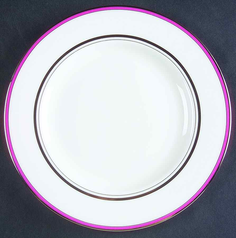 Library Lane Pink Salad Plate by Lenox-1