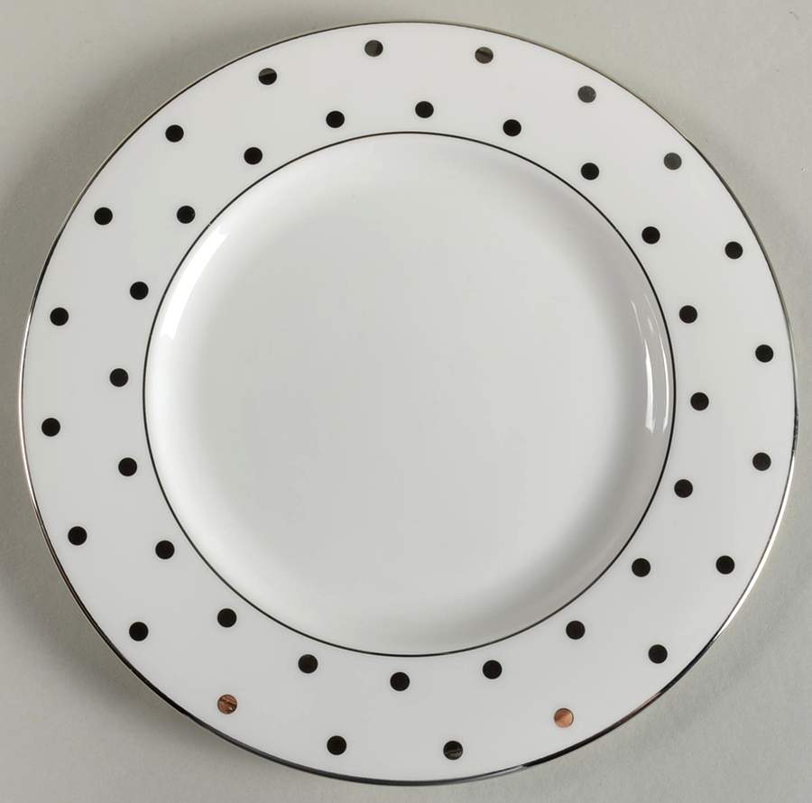 Larabee Road Platinum Salad Plate by Lenox-1