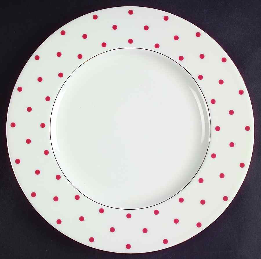 Larabee Road Coral Accent Luncheon Plate by Lenox-1