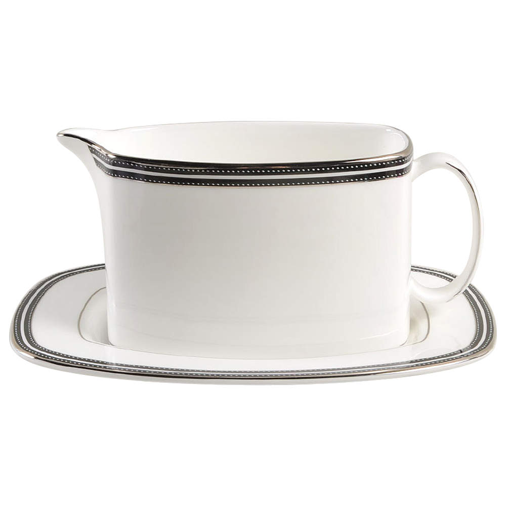 Union Street Gravy Boat & Underplate by Lenox-1