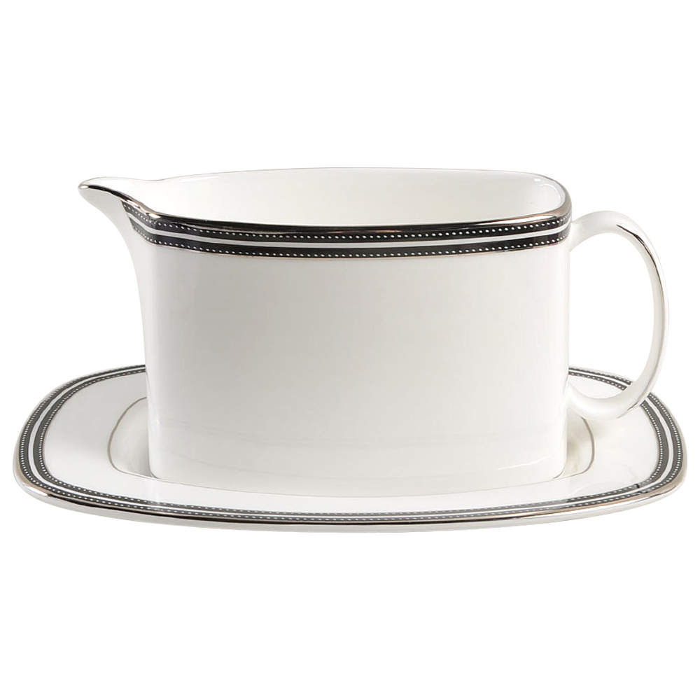 Union Street Gravy Boat & Underplate by Lenox-1