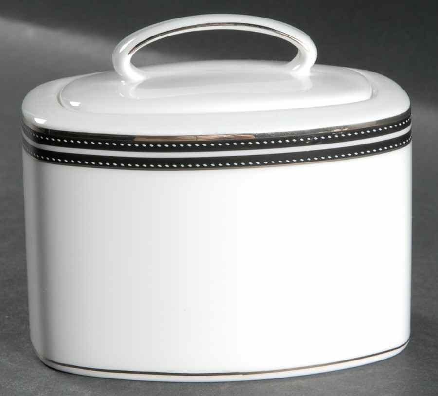 Union Street Sugar Bowl & Lid by Lenox-1