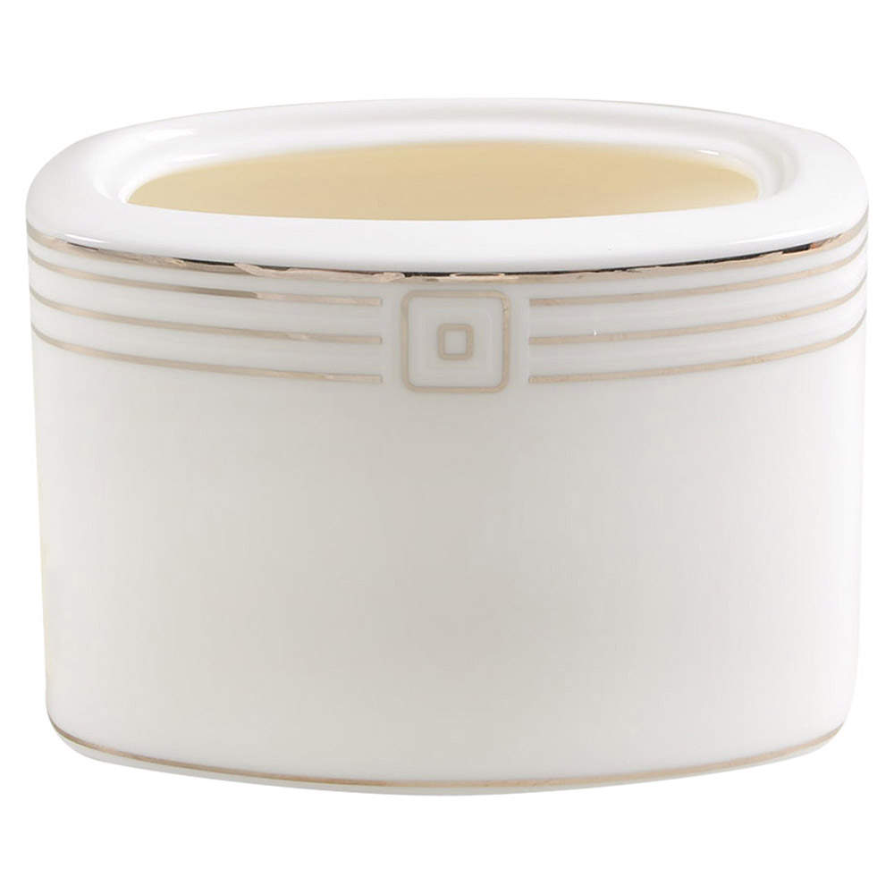 Mc Cormick Square Sugar Bowl No Lid by Lenox-1