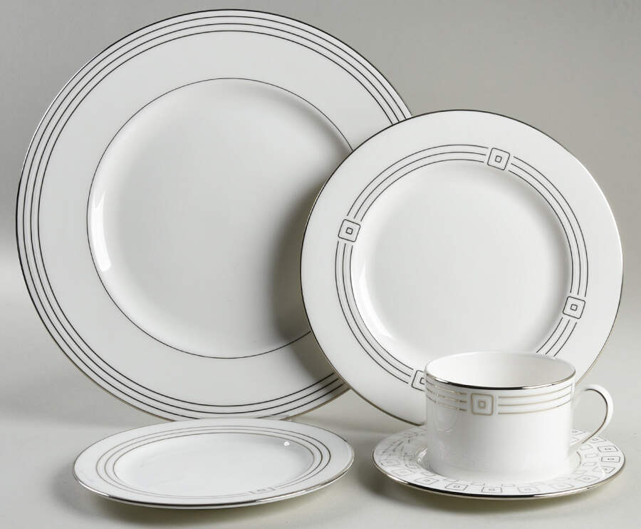 Mc Cormick Square 5 Piece Place Setting by Lenox-1