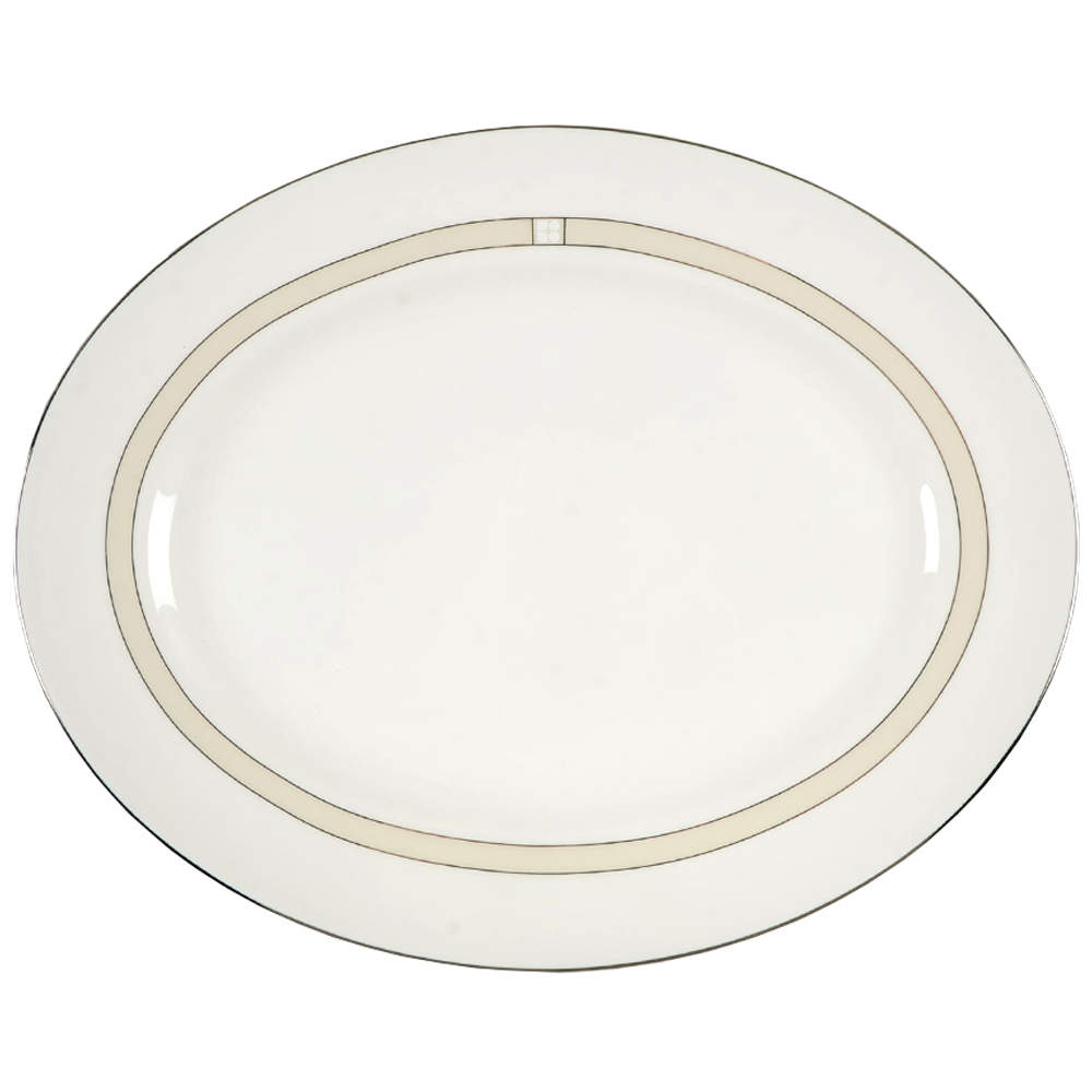 Noel Alabaster 13" Oval Serving Platter by Lenox-1