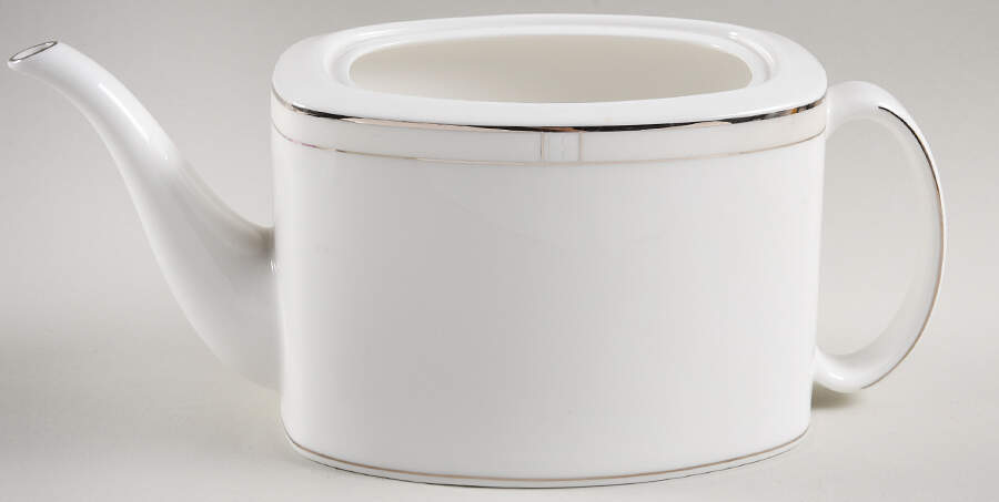 Noel Alabaster Teapot No Lid by Lenox-1