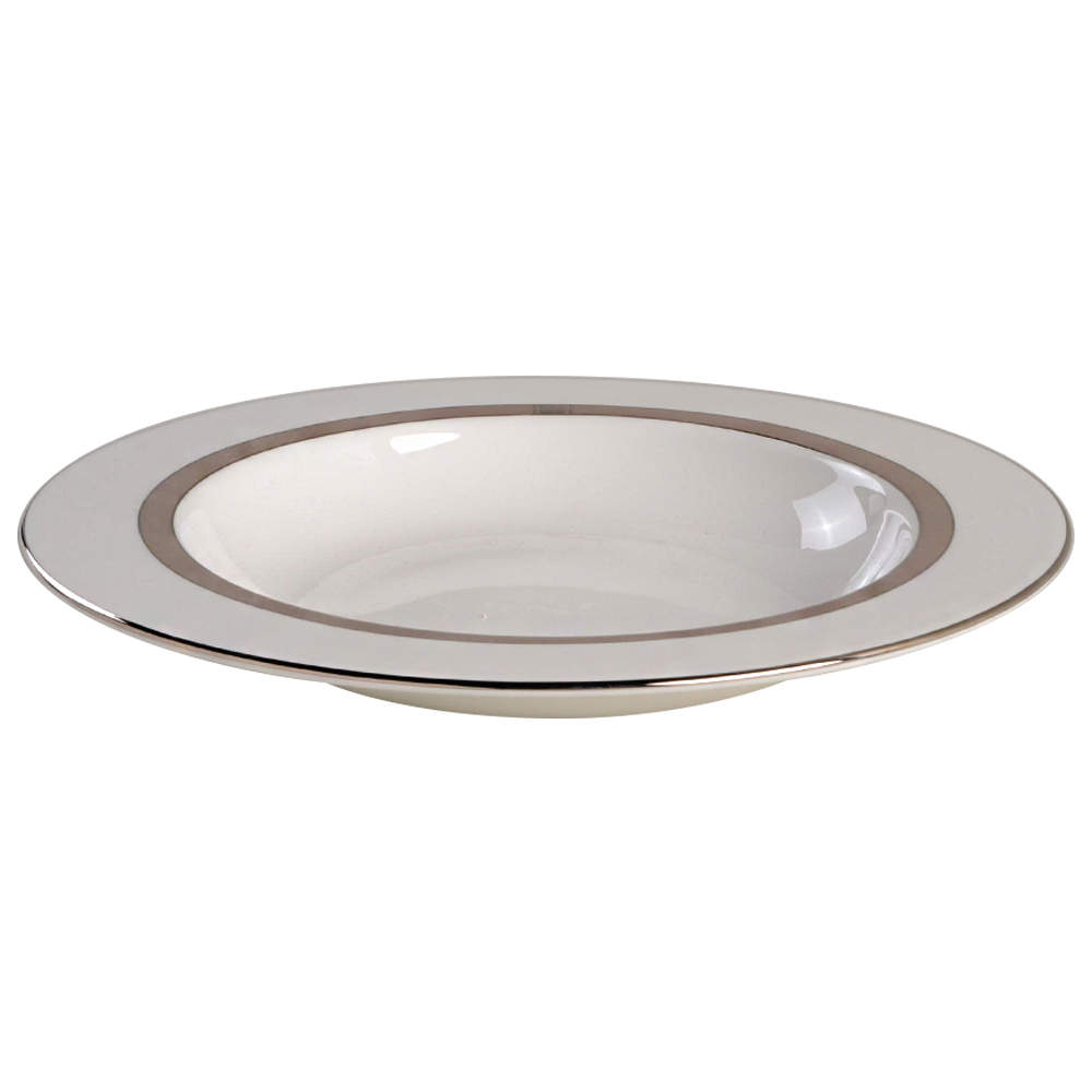 Noel Platinum 9" Soup/Pasta Bowl by Lenox-1