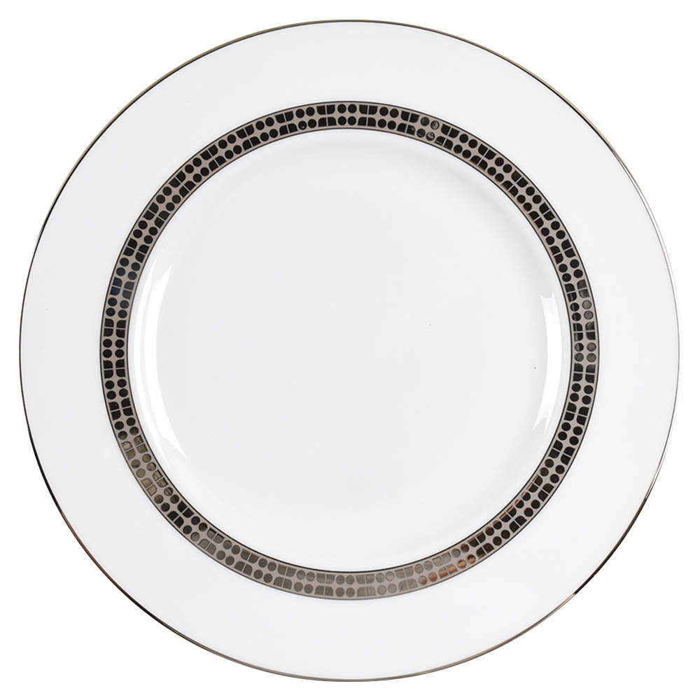 Noel Platinum Accent Luncheon Plate by Lenox-1