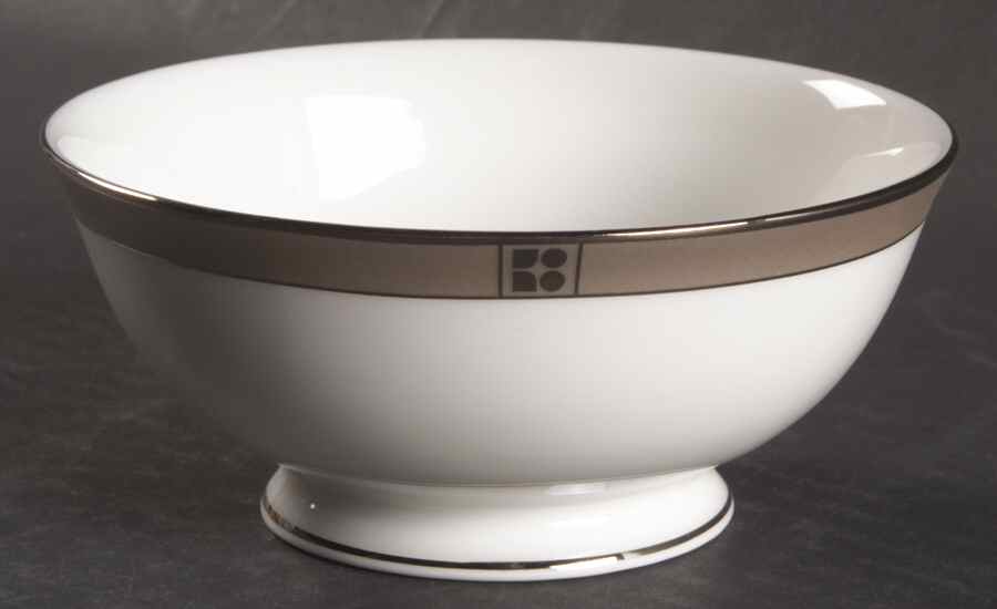 Noel Platinum Fruit/Dessert (Sauce) Bowl by Lenox-1