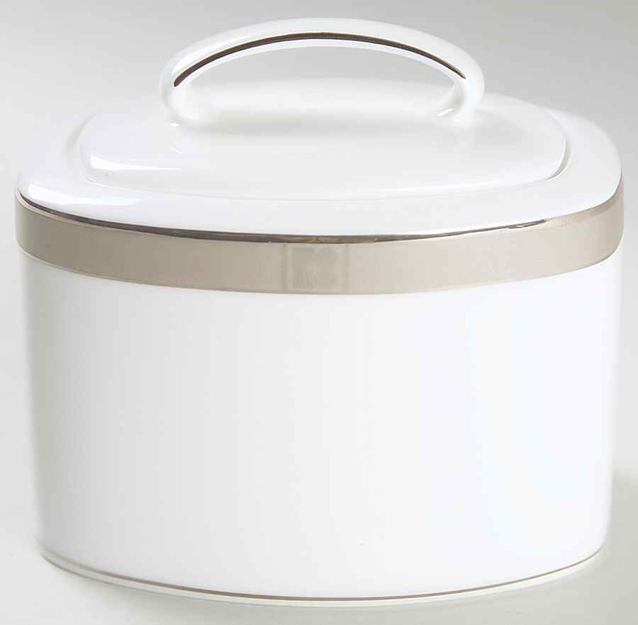 Noel Platinum Sugar Bowl & Lid by Lenox-1