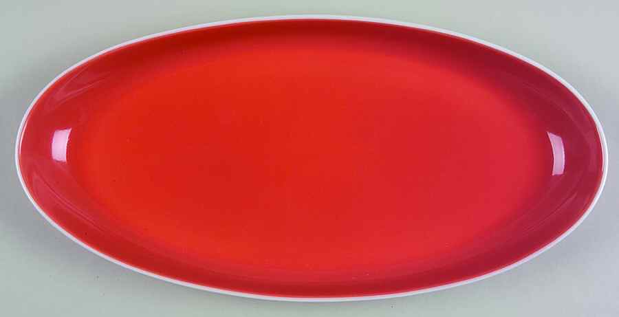 Summer Circle Coral Oblong Tray by Lenox-1