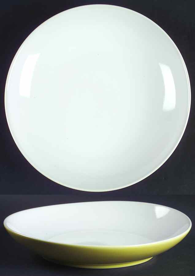 Summer Circle Yellow Salad Plate by Lenox-1