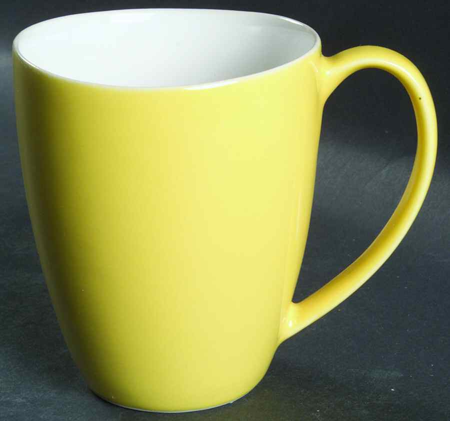 Summer Circle Yellow Mug by Lenox-1