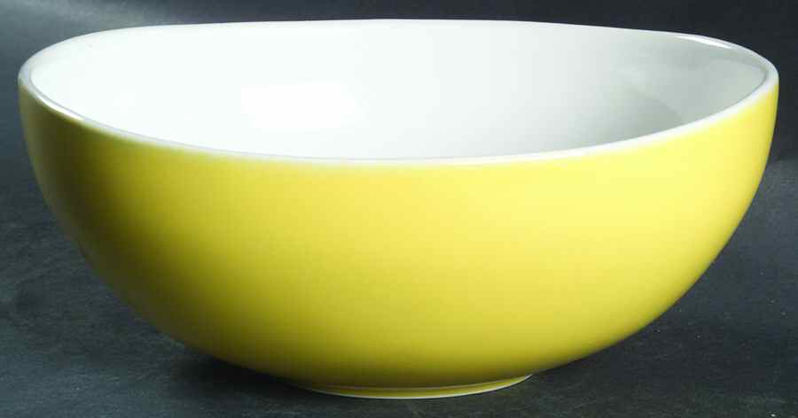Summer Circle Yellow Soup/Cereal Bowl by Lenox-1