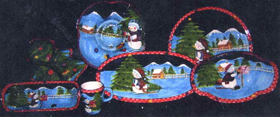 O' Christmas Tree Dinner Plate by Los Angeles-1