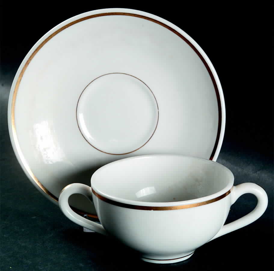 SCE106 Flat Bouillon Cup & Saucer by Scammell-1