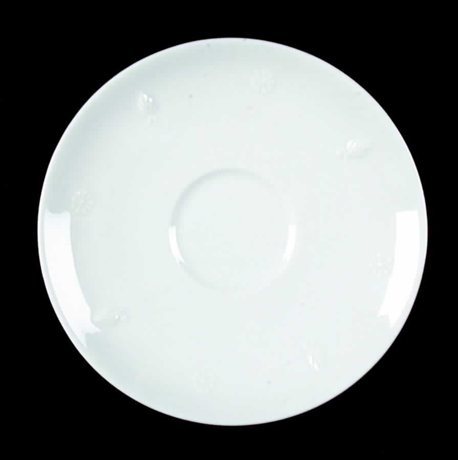 Rena White Saucer by Lamberton-1
