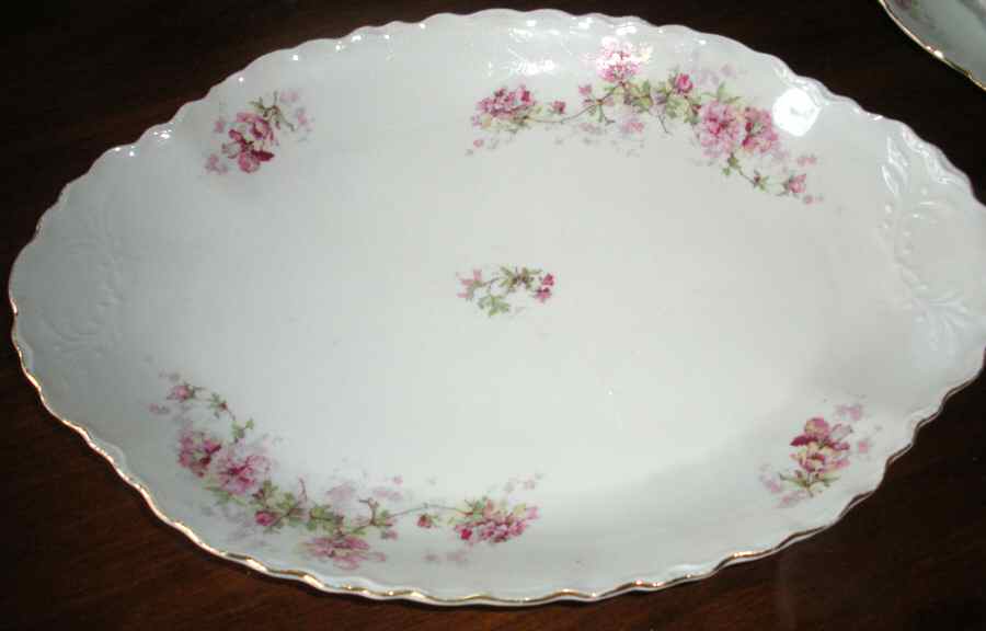 1600 14" Oval Serving Platter by Lazarus Straus & Sons-1