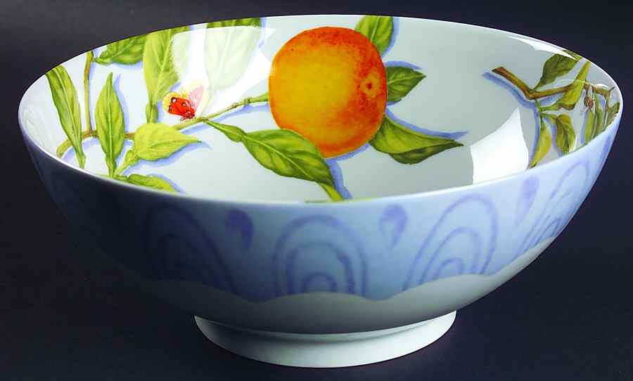 Alhambra 9" Salad Serving Bowl by Laure Japy-1