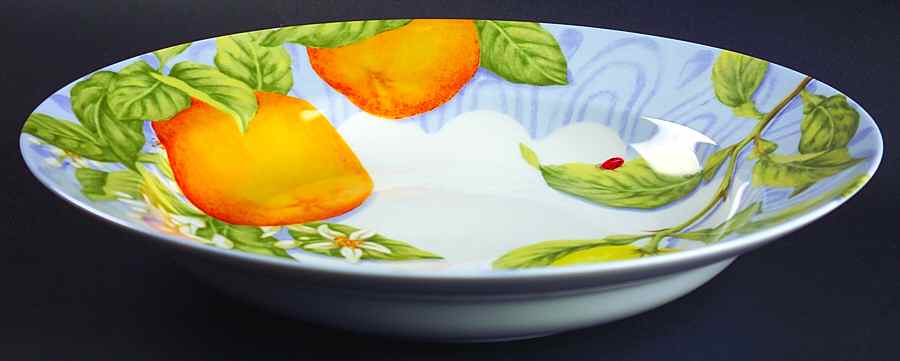 Alhambra Deep Round Platter by Laure Japy-1