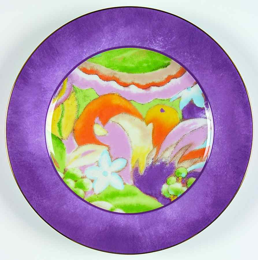 Aquarelle Salad/Dessert Plate by Laure Japy-1