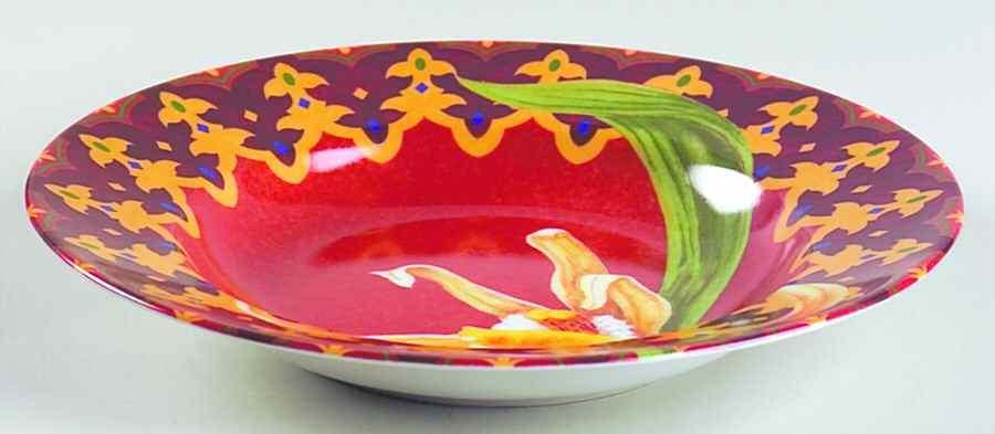 Odalisque Rim Soup Bowl by Laure Japy-1