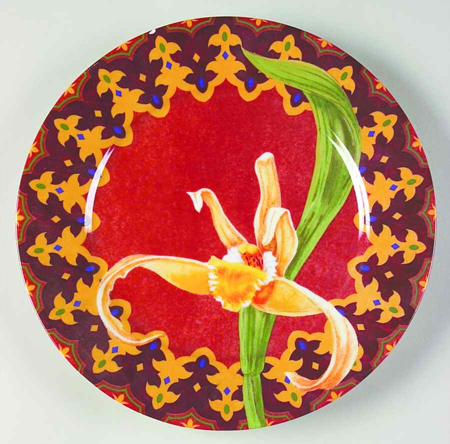 Odalisque Salad/Dessert Plate by Laure Japy-1