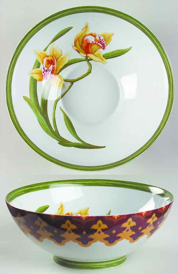 Odalisque 9" Salad Serving Bowl by Laure Japy-1