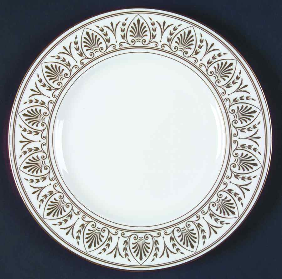 Royal Hannah (Gold) Accent Luncheon Plate by Lenox-1