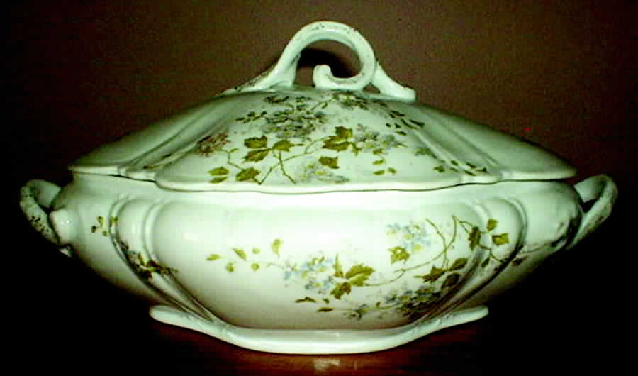 1448 Round Covered Vegetable by Lazarus Straus & Sons-1