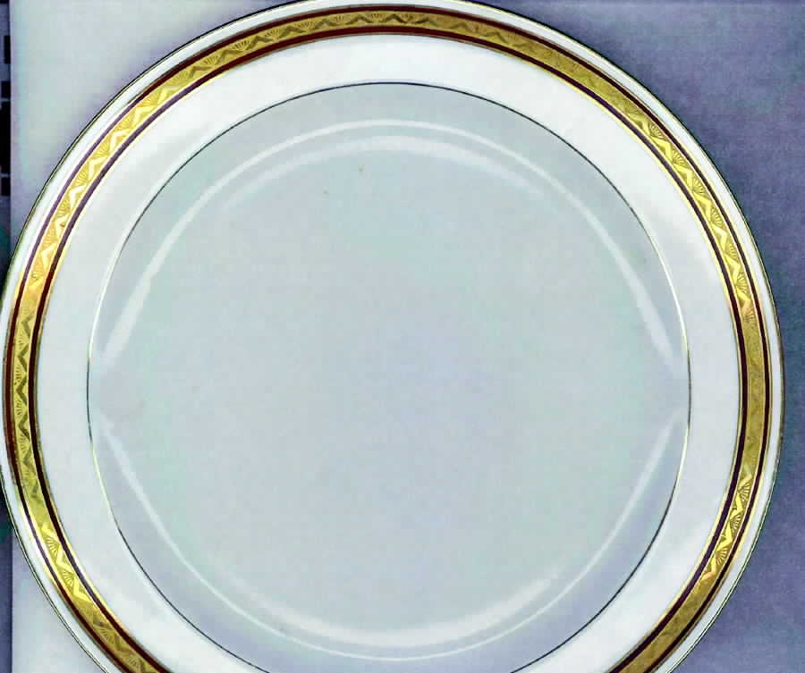 LIM224 Dinner Plate by Limoges-French-1