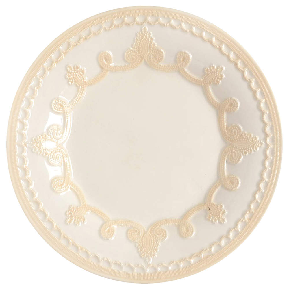 Linen Closet Braided Scroll Salad Plate by Lenox-1