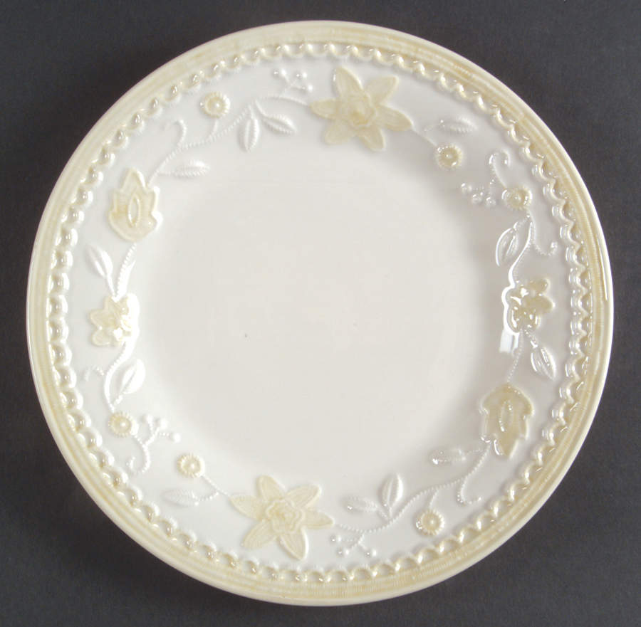 Linen Closet Floral Wreath Salad Plate by Lenox-1