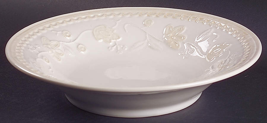 Linen Closet Floral Wreath 9" Individual Pasta Bowl by Lenox-1