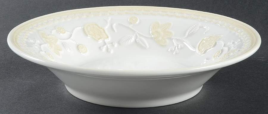 Linen Closet Floral Wreath 9" Individual Pasta Bowl by Lenox-1