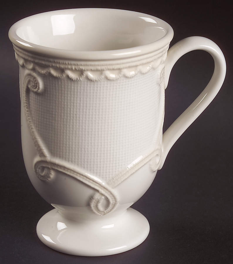 Linen Closet Linen Weave Mug by Lenox-1