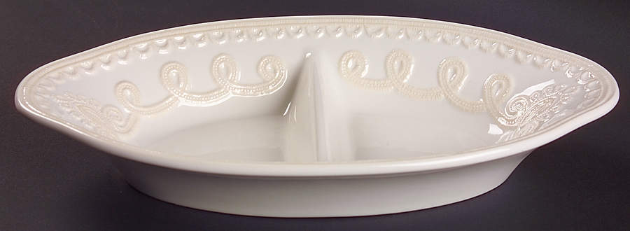 Linen Closet Accessories Oval Divided Server by Lenox-1